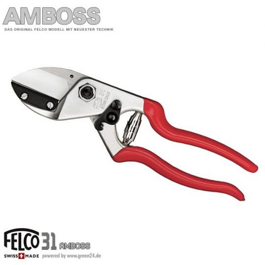 FELCO 31 Garten-Schere mit Amboss