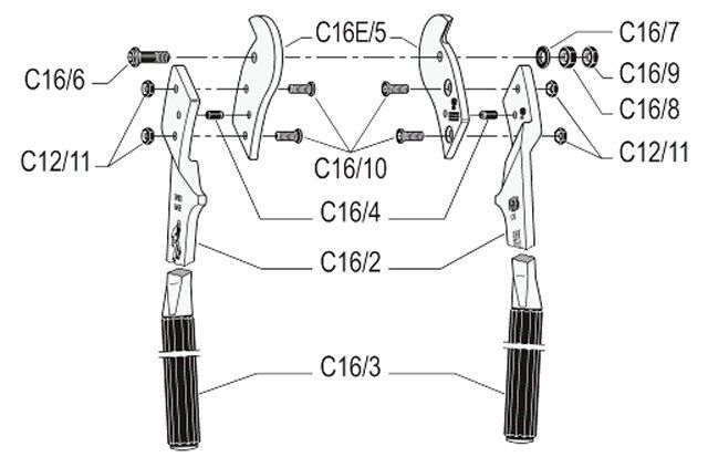 FELCO C16E Kabelschere elektro GärtnerCenter und Versand.