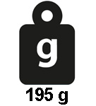 Gewicht-195g