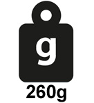 Gewicht-260g