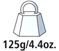 Gewicht-125g