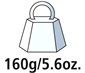 Gewicht 160g