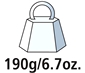 Gewicht-190g