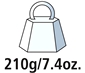 Gewicht-245g