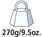 Gewicht-270g