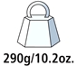 Gewicht-290g