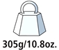 Gewicht-305g