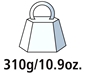 Gewicht-310g