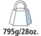 Gewicht-795g