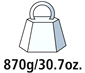 Gewicht-820g