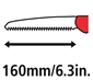 Sägeblatt Länge-160mm