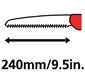 Sägeblatt Länge-240mm