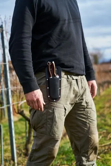 FELCO 910 Black - Holster / Lederträger schwarz für Felco-Scheren