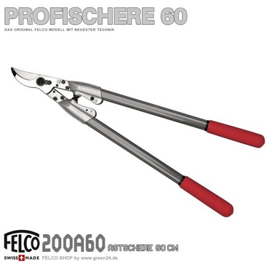 FELCO 200 Profi Astschere 60cm Aluminium