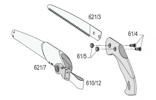 FELCO 621 Baum- und Astsäge Kompakt