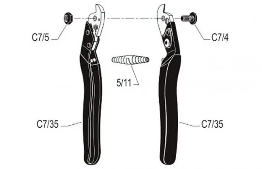 FELCO C3 - Drahtseilschere