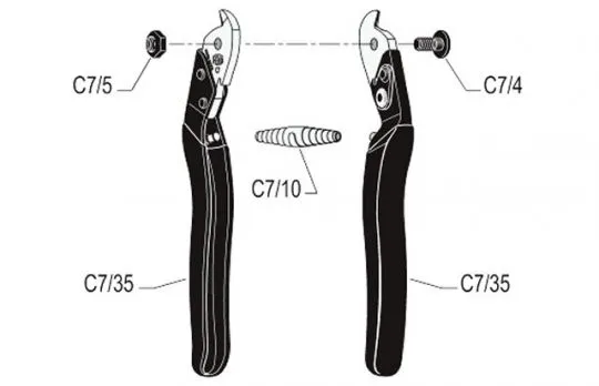 FELCO C7 Drahtseilschere