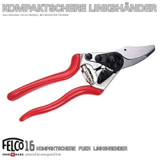 FELCO 16 Kompaktschere Linkshänder