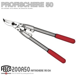 FELCO 200 Profi Astschere 50cm Aluminium