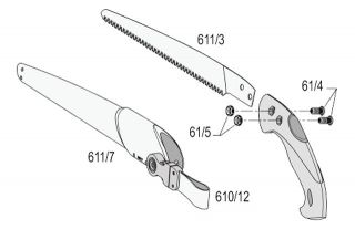 FELCO 611 Baum- und Astsäge 53cm Säge