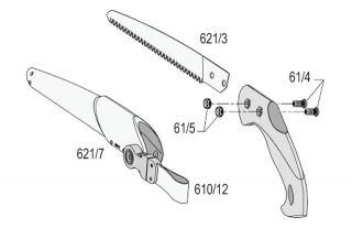 FELCO 621 Baum- und Astsäge Kompakt
